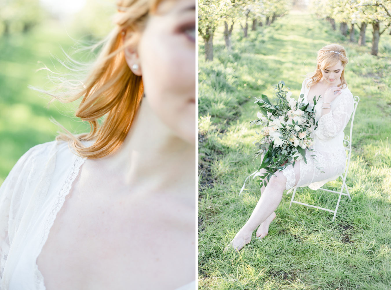 Boudoir Styledshoot Blueten Liebe